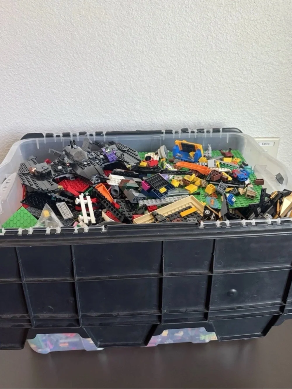Bulk Lego over 30 pounds - bricks, plates, minifigures - childhood collection